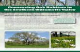 Conserving Oak Habitats in the Southern Willamette Valleyrivers2ridges.org/.../07/R2R-Oak-Flyer-5_12_2016-web.pdf · 2016-12-07 · Oak habitats are home to a diverse array of plants