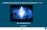 AYURVEDA AND INTEGRATIVE MEDICINE FOR IMMUNITY | PART 2 › Ayurveda... · Ayurveda considers nasya, or nasal application of oil, to be a panchakarma therapy It is often recommended
