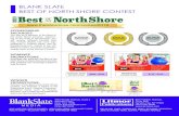 best of noRth shoRe contest Best NorthShore THE OF · North Shore Contest products to promote their business and encourage people to vote for them! winner proMotions Winners of the