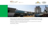Manual for Adaption and Increasing Resilience of ...tsiic.telangana.gov.in/wp-content/uploads/2017/03/... · Manual for Adaption and Increasing Resilience of Industrial Parks to the