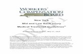 Low Back Disorders - NYS Workers Compensation …The American College of Occupational and Environmental Medicine has granted the Workers’ Compensation Board permission to publish