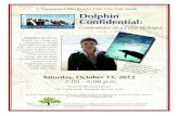 Thousand Oaks Reads: One City One Book Dolphin … › OCOB › OCOB2012 › flyers_12 › Dolphin...Dolphin Confidential: Confessions of a Field Biologist Saturday, October 13, 2012