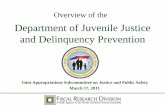 Department of Juvenile Justice and Delinquency Prevention · 2011-03-17 · 14 March 17, 2011 Youth Development Centers G.S.. 143B-516 (b)(1): [The Secretary shall] give leadership