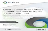 Chief Information Oﬃcer - NITAAC...Chief Information Oﬃcer – Solutions and Partners 3 Small Business Legacy bottlenecks are solved everyday with CIO-SP3 Small Business’s emerging