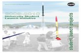 2009-2010 student launch projects - NASA · Besides Stine’s handbook, also consider “Model Rocket Design & Construction” Revised 3rd Edition by Timothy S. Van Milligan. One