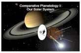 Comparative Planetology I: Our Solar Systemphysics.gmu.edu › ~pesce › astro111 › astro_111_week5.pdf · 2018-10-12 · before our solar system was formed • Different planets