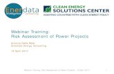 Risk Assessment of Power Projects (Webinar Presentation) · Webinar Training: Risk Assessment of Power Projects , 19 April 2017. 4 . A 25 Years old global energy intelligence company