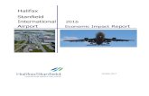 Halifax Stanfield International 2016 Airport Economic ... · major airport tenants, economic impact models used by Statistics Canada, operating and financial results from HIAA, and