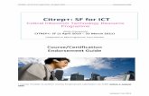 Citrep+: SF for ICT - IMDA · 01/04/2019  · CITREP+: SF for ICT (1 April 2019 – 31 March 2021) Endorsement Guide -Page 6 - Updated: Feb 2019 5. CRITERIA FOR COURSE ENDORSEMENT