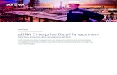 Real-time enterprise data management platform · Real-time enterprise data management platform BROCHURE eDNA Enterprise Data Management is an enterprise real-time and historical data