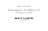 Enterprise Architect 13 Reviewer's Guide · are also supported out-of-the-box, including ArchiMate® 3.0, SoaML and SOMF™. Enterprise Architect supports numerous other diagram types