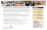 START YOUR GLOBAL SUCCESS STORY EXPORT STATS: DID YOU … · resources and help you find the appropriate financing to grow internationally. If you need to expand your facilities to