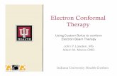 Using Custom Bolus to conform Electron Beam Therapy Adam M ... › wp-content › uploads › 2015 › 10 › ... · Electron Beam Therapy •Interactions –Inelastic collisions