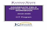 AGGREGATE FIELD TESTING TECHNICIAN WORKBOOK · Thaemert Park/Sports Field 19 Sports Support Facility 20 Student Life Center 21 U.A.S. Flight Pavilion DIRECTIONS TO CAMPUS If you are