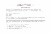 CHAPTER 1 - Learn Math Fast System...CHAPTER 1 FRACTIONS Fractions are a stumbling block for a lot of math students. Everyone gets confused when it comes to learning fractions. I will