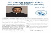St. Anthony Catholic Church - Razor Planet€¦ · time he was assigned as Chaplain at the Fitzsimmons Army Medical Center in Aurora, CO. In 1988 he was assigned to Rome, Italy to