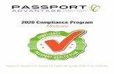 2020 Compliance Program Medicare - Passport...2020 Compliance Program Medicare Passport’s mission is to improve the health and quality of life of our members. 2 Introduction “Passport”