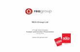 REA Group Ltd - s3-us-west-2.amazonaws.coms3-us-west-2.amazonaws.com/brr-streamguys/files/REA/rea2010030… · Analyst presentation - REA - 1H FY10 results 7 Growth and improved performance