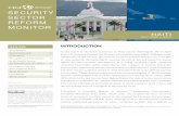 SECURITY SECTOR REFORM MONITOR · The Security Sector Reform Monitor is a quarterly publication that tracks developments and trends in the ongoing security sector reform (SSR) processes