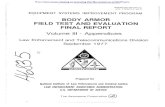 Volume III -Appendices - NCJRS · FIELD TEST AND EVALUATION FINAL REPORT Volume III -Appendices Law Enforcement and Telecommunications Division September 1 977 -tJ Prepared for National