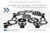 Lead-Engage-Perform - OECD › gov › pem › discussion-paper.pdf · Enhancing engagement enables employee driven innovation 8. A personnel policy that promotes performance and