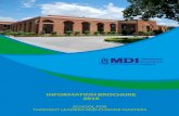 MDI @ a Glance Brochure Gurgaon.pdf · training institute in the country. MDI takes pride in the growing number ... • International Summer University launched • Global Conference