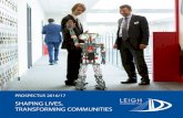 PROSPECTUS 2016/17 LEIGH SHAPING LIVES, TRANSFORMING ...longfieldacademy.org › ... › 09 › LAT-Prospectus-2016_17.pdf · 4 Leigh Academies Trust Prospectus 2016/17 Leigh Academies
