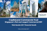Third Quarter 2017 Financial Results - CapitaLandcct-trust.listedcompany.com/newsroom/20171020... · Third Quarter 2017 Financial Results. 2 Important Notice CapitaLand Commercial