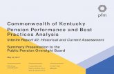 Commonwealth of Kentucky Pension Performance and Best ...osbd.ky.gov/Documents/Pension Reform/KY Report 2 Briefing 5-22-17 FINAL.pdfSource: Standard & Poor’s, Rising U.S. State Post