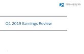 Q1 2019 Earnings Review - Pan American Silver › assets › ...Q1 2019 Earnings Review 1. Cautionary Note Non-GAAP Measures This presentation of Pan American Silver orp. (“Pan American”
