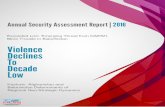 Annual Seurity Assessment Report 2016 - PICSS · PISS Annual Seurity Assessment Report 2016 provides an overvi ew of the year, national and provinial seurity profiles, geo -politial