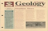 Arizona Geology - Fall 1997azgeology.azgs.arizona.edu/.../Fall_1997.pdfArizona Geology Fall 1997 • Page 2 venture out to observe Arizona'sspectacular geology are not immune from