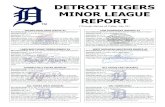 DETROIT TIGERS MINOR LEAGUE REPORTdetroit.tigers.mlb.com › documents › 4 › 7 › 8 › 243757478 › 2017...MINOR LEAGUE REPORT (Through Games of Friday, July 21) DSL TIGERS