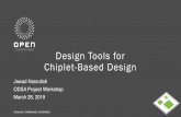 zGlue Design Tools v3… · Tools Needed for ChipletBased IC Design •Electrical Design Entry (Schematic or RTL) •Layout, 2D and 3D (Package, Interposer, SiP, Si) •Parasitic
