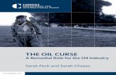THE OIL CURSE - carnegieendowment.org€¦ · 4 | The Oil Curse: A Remedial Role for the Oil Industry Dutch disease is almost unavoidable in countries whose primary export is oil.