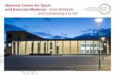 National Centre for Sport and Exercise Medicine - East ... › system › files › 515 › %EF... · • Sports and exercise medicine • Sports respiratory medicine • Cardiac