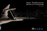 Itec Software SOLUTIONS...Itec devices with OpenAPI, desktop computers via the desktop client, e-mails received by a registered e-mail server, databases, FTP servers, and Windows folders