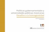 Políticas gubernamentales y universidades públicas ... › ... · María Elena Quiroz Lima y Manuel Ochoa Jiménez 215 12. Modelos de gestión en las universidades públicas mexicanas