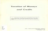 ancl Credits - Iowapublications.iowa.gov/28064/1/TaxationofMoneysandCredits.pdf · ancl Credits The moneys and credits tax is a local property tax on stocks, bonds, mortgages, etc.