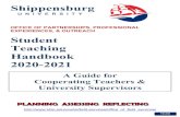 Shippensburg › globalassets › coehs › field... · Shippensburg U N I V E R S I T Y . OFFICE OF PARTNERSHIPS, PROFESSIONAL EXPERIENCES, & OUTREACH . Student. Teaching . Handbook