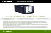 2-BAY NETWORK STORAGE ENCLOSURE - D-Link...The DNS-323 2-Bay Network Storage Enclosure, when used with internal SATA drives, enables users to share documents, files, and digital media