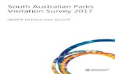 South Australian Parks Visitation Survey 2017 · Torrens Island 5% from 5% (incl. Adelaide Dolphin Sanctuary) Murray 5% from 3% . 6. There has been a huge increase in the visitation