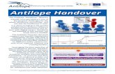 The Antilope Handover Mission › wp-content › uploads › ... · interoperability in eHealth becomes even more a priority for the deployment of eHealth solutions in Europe. As