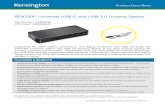 SD4700P Universal USB-C and USB 3.0 Docking Station … · SD4700P Universal USB-C and USB 3.0 Docking Station is the ideal docking solution for evolving computer environments. Engineered