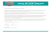 State Bar Texas Rule of Law Toolkit - State Bar of Texas · Welcome to the State Bar of Texas Rule of Law Toolkit! As lawyers, we do our jobs in the face of low public opinion of