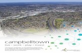 campbelltown · Greater Sydney will live in the south west by 2031 51.6% 51.6% of residents are aged 34 and under Campbelltown is one of the 10 largest local government authorities
