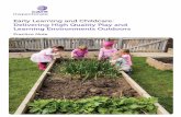 Early Learning and Childcare: Delivering High Quality Play ... · launched “Space to Grow – Design guidance for early learning and childcare and out of school care settings”