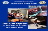 2013 ANNUAL REPORT Documents/5p/CG-5PC/CG-… · I am pleased to present the 2013 Annual Report on Port State Control for the United States. This annual report marks the sixteenth
