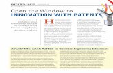 By John R. Yuva Open the Window to INNOVATION WITH …Open the Window to. INNOVATION WITH PATENTS. IHS1217_14-17_OpenWindow_JY.indd 14 12/6/17 9:13 AM. ... inflexion point is the most