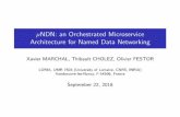 NDN: an Orchestrated Microservice Architecture for ... NDN: an Orchestrated Microservice Architecture